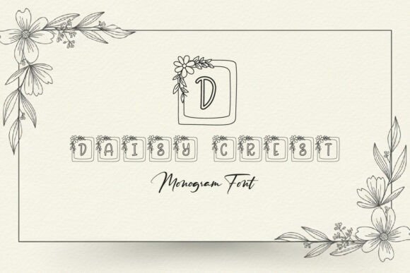 Discover the Charm of Daisy Crest Font