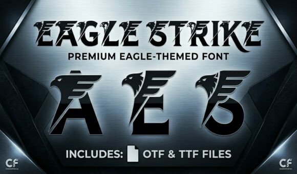 Eagle Strike: A Bold and Dynamic Decorative Font