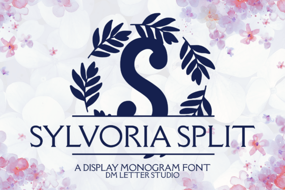Elevate Your Web Design with Sylvoria Split Monogram
