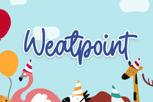Enhance Your Publications with Weatpoint Handwritten Font