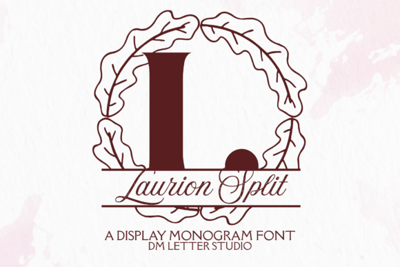 Laurion Split Monogram: A Refined Font for Makers