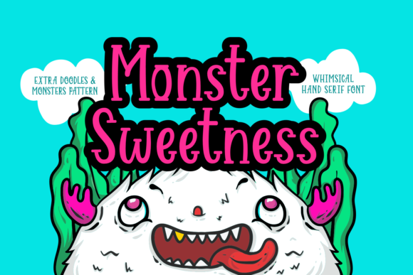 Monster Sweetness: A Playful Serif Font for Creative Marketers