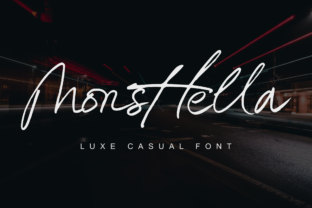 Monsttella: The Versatile Handwritten Font for Engaging Campaigns