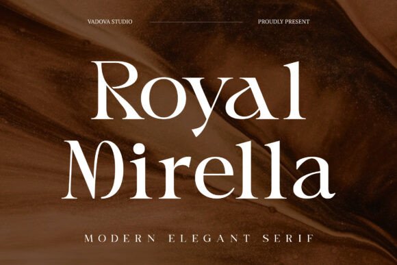 Royal Mirella: A Modern Elegant Serif Typeface