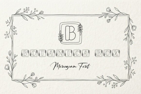 Unleash Creativity with Botanica Box Font